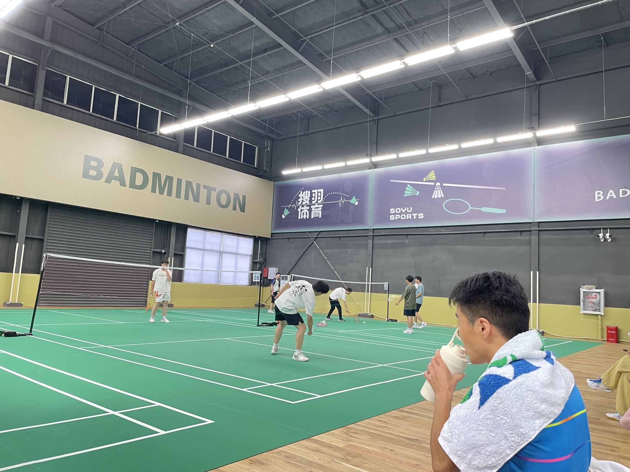 场地封面-搜羽羽毛球馆武汉径河馆