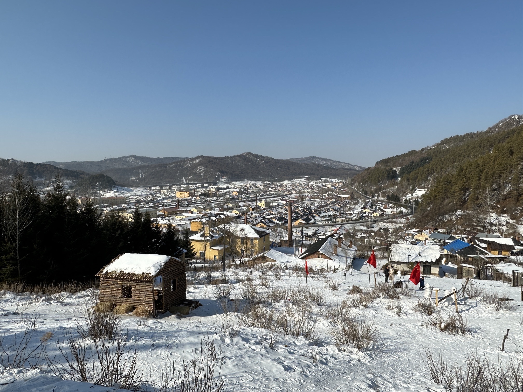 横道河子半山坡景区