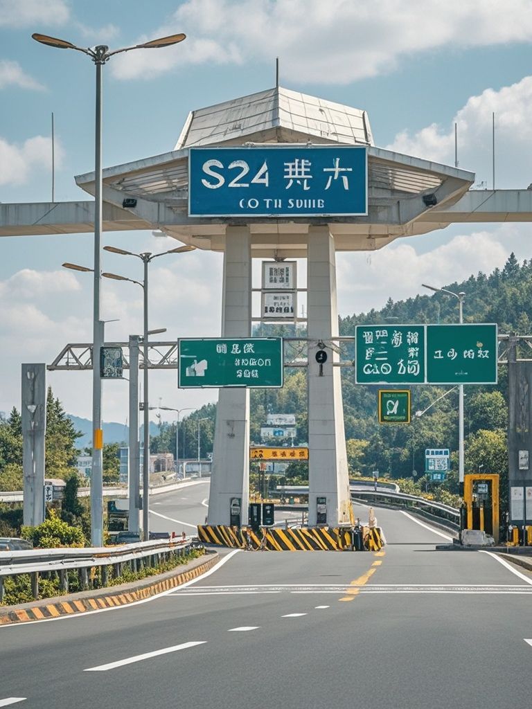 诸暨南收费站(S24绍诸高速出口)