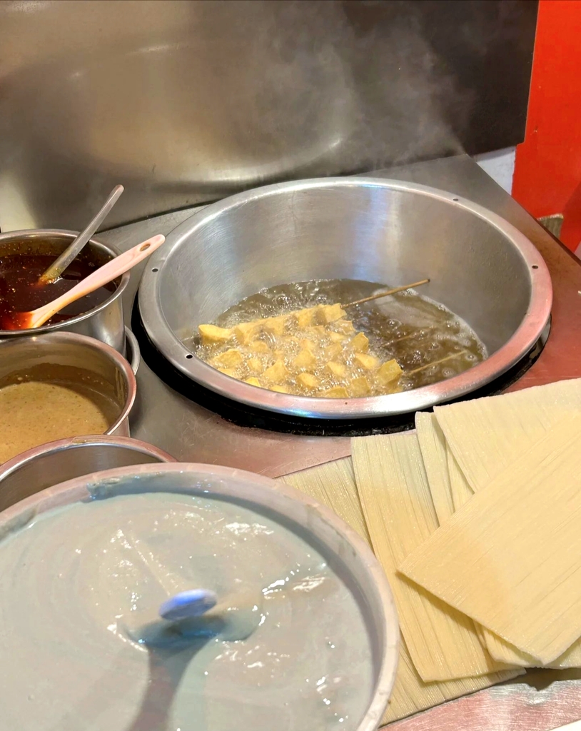 中原街炸臭豆腐