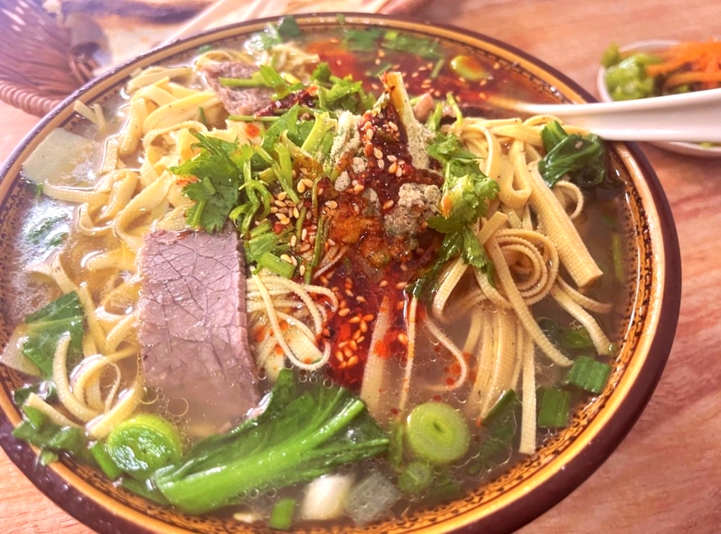 小谢牛肉汤油酥饼