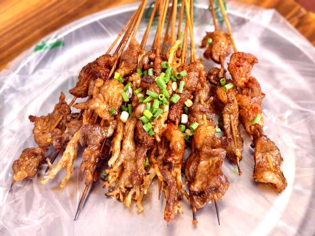 父子烤臭豆腐