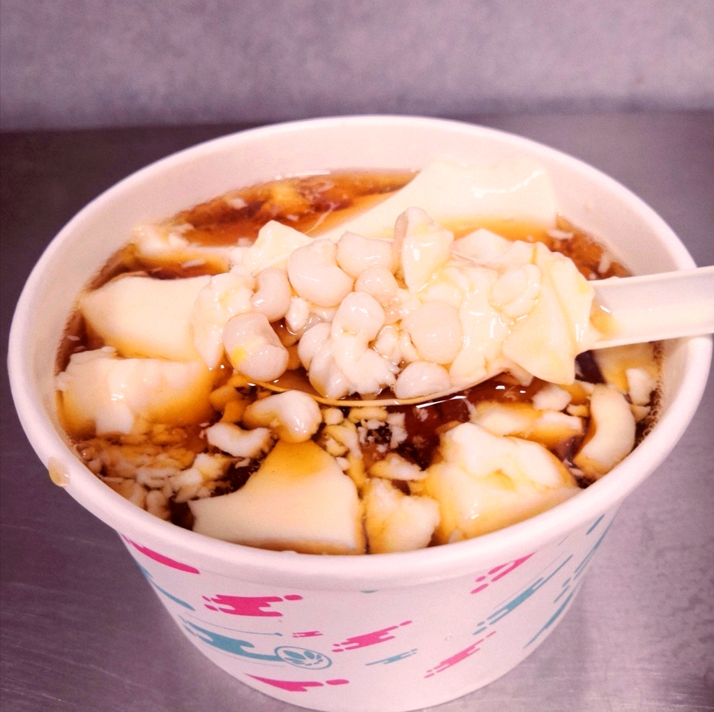 阿婆豆付花