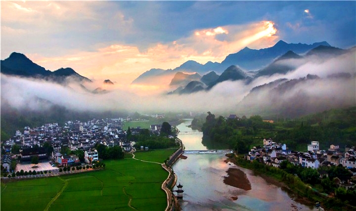 龙川景区