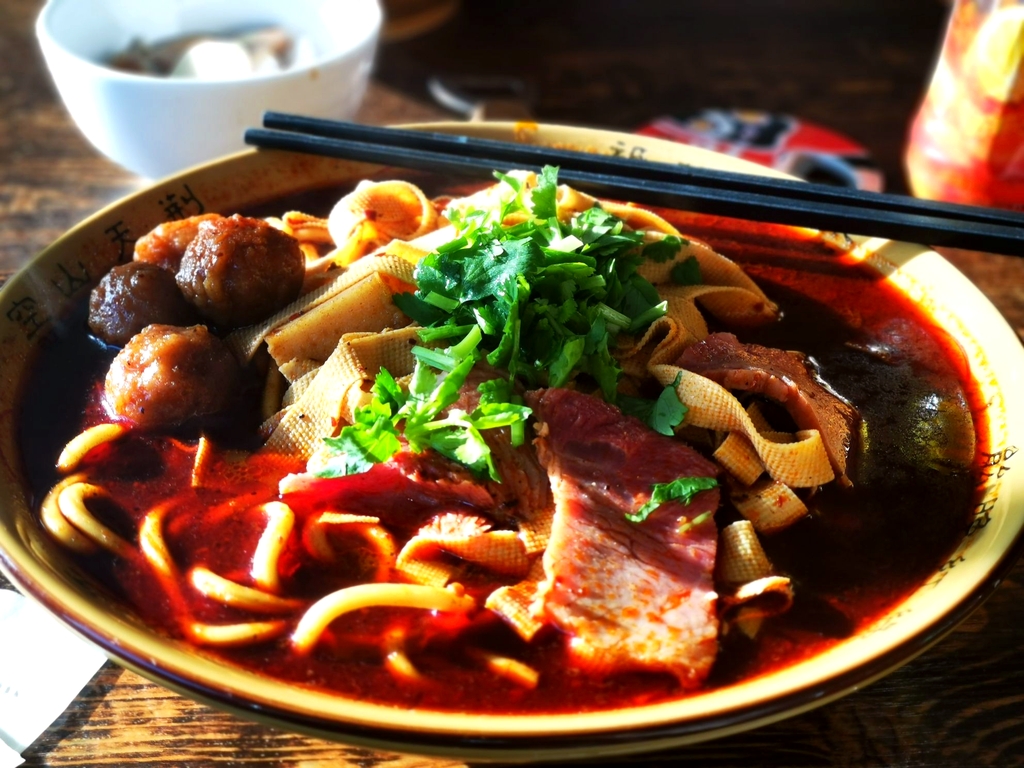 十里香牛肉丸子面