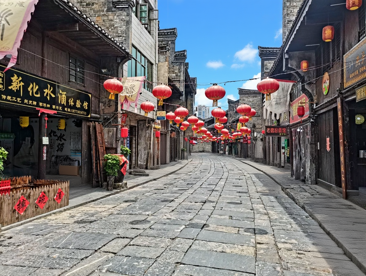 新化上梅古镇