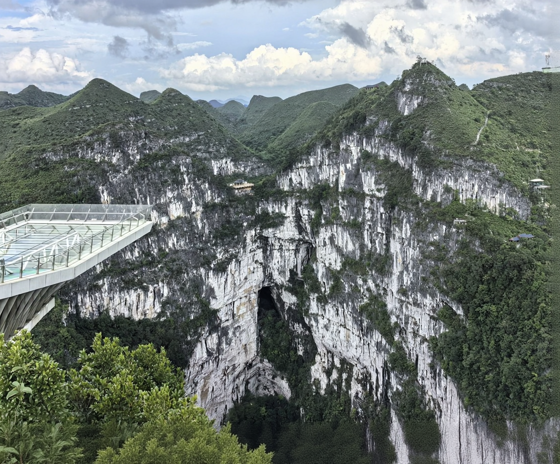 大石围天坑群景区