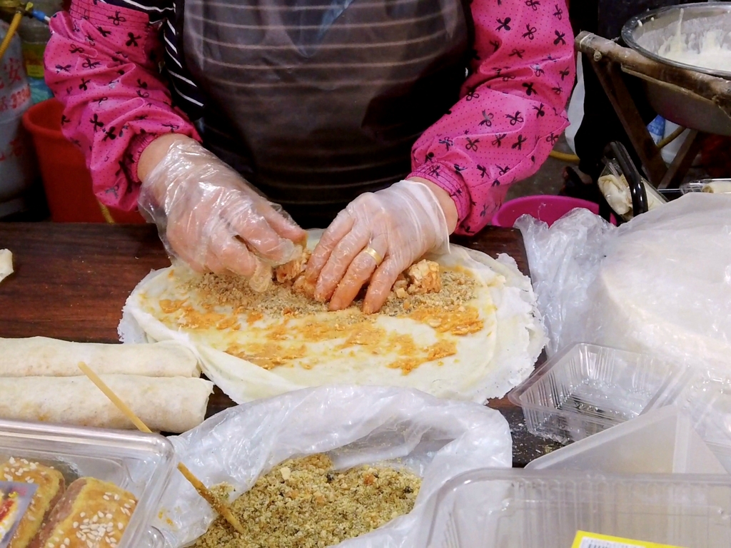 汕中路口薄饼