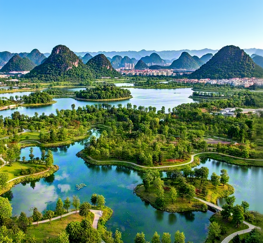 贵阳阿哈湖国家湿地公园