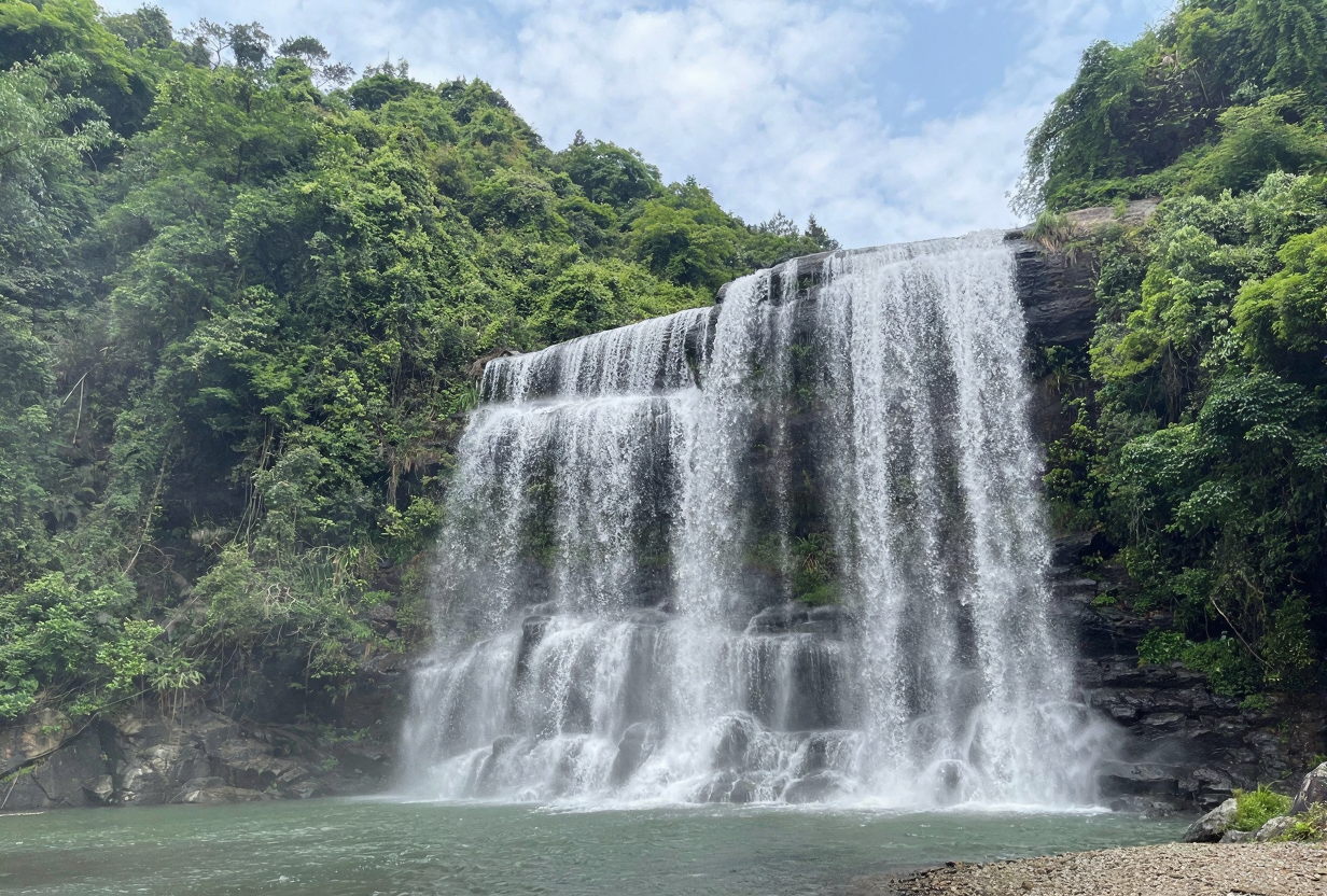 黄满寨瀑布群景区