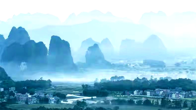 清远英西峰林走廊