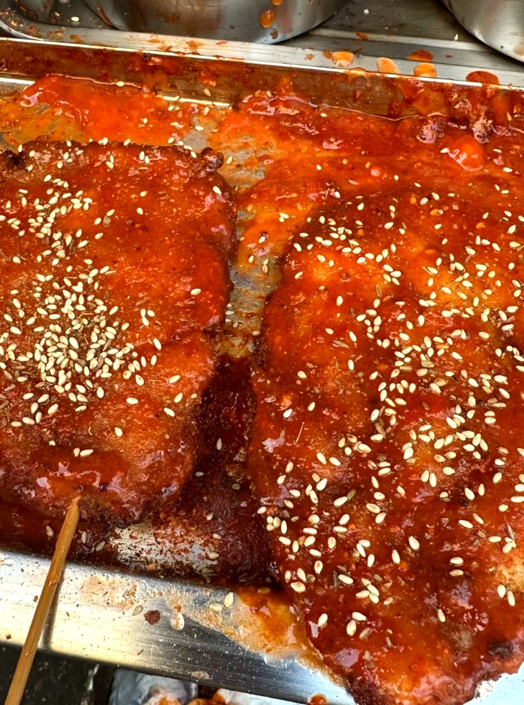 铁百老王太太自制鸡排