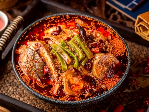 蜀山小玲黄鸡肉钵钵鸡
