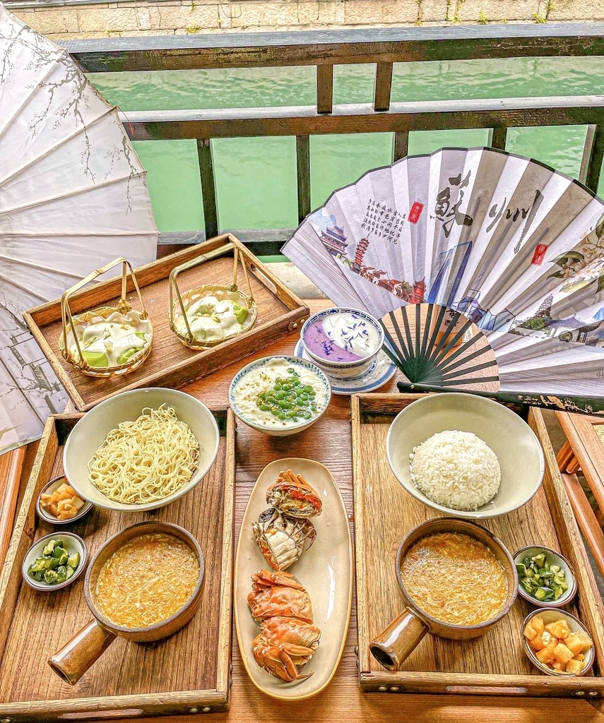 李百蟹·蟹黄面·平江河畔(平江路店)