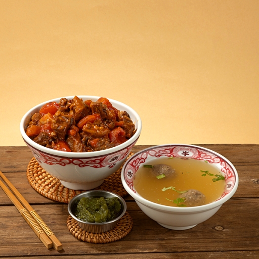 沈站长大块牛肉饭