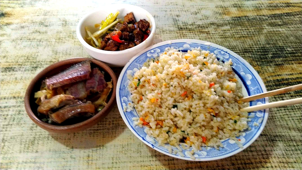 老四快餐蛋炒饭