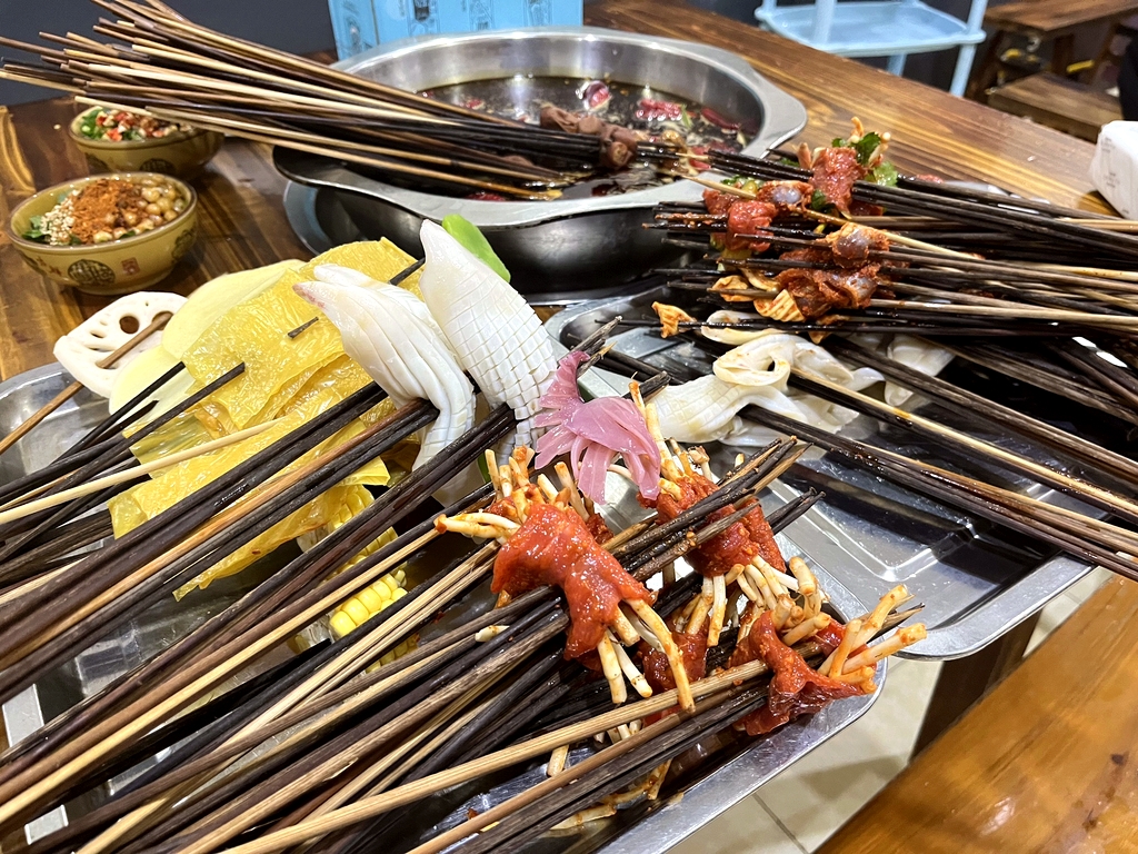 骑龙串串