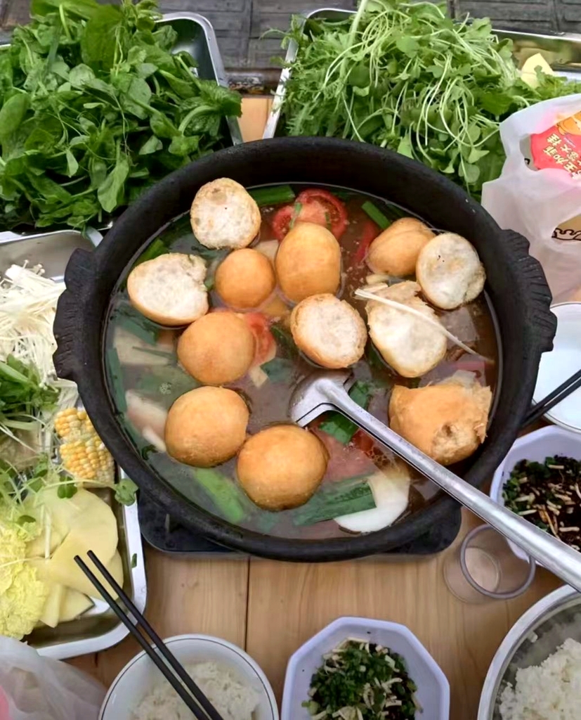 余记贵州特色砂锅豆米火锅
