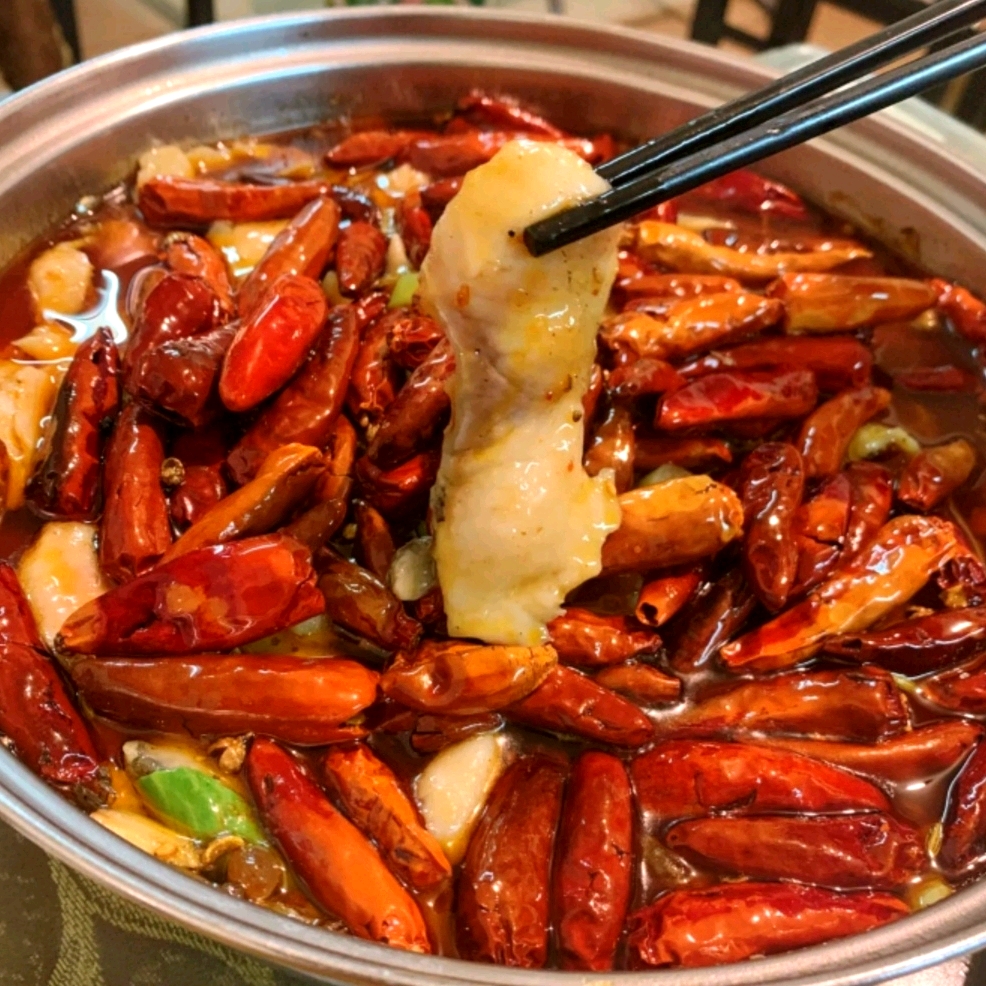 红辣椒清水鱼