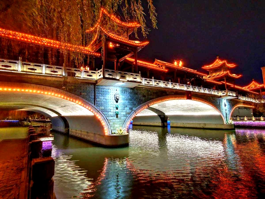 扬州古运河水上游