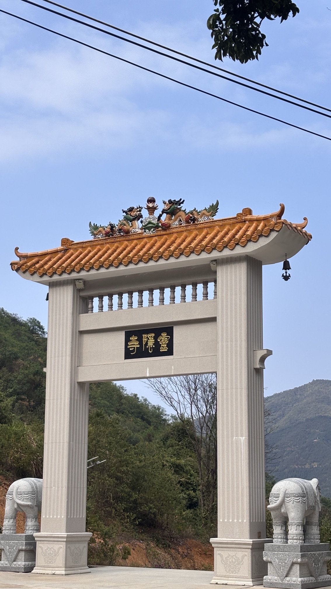灵隐寺实景照片