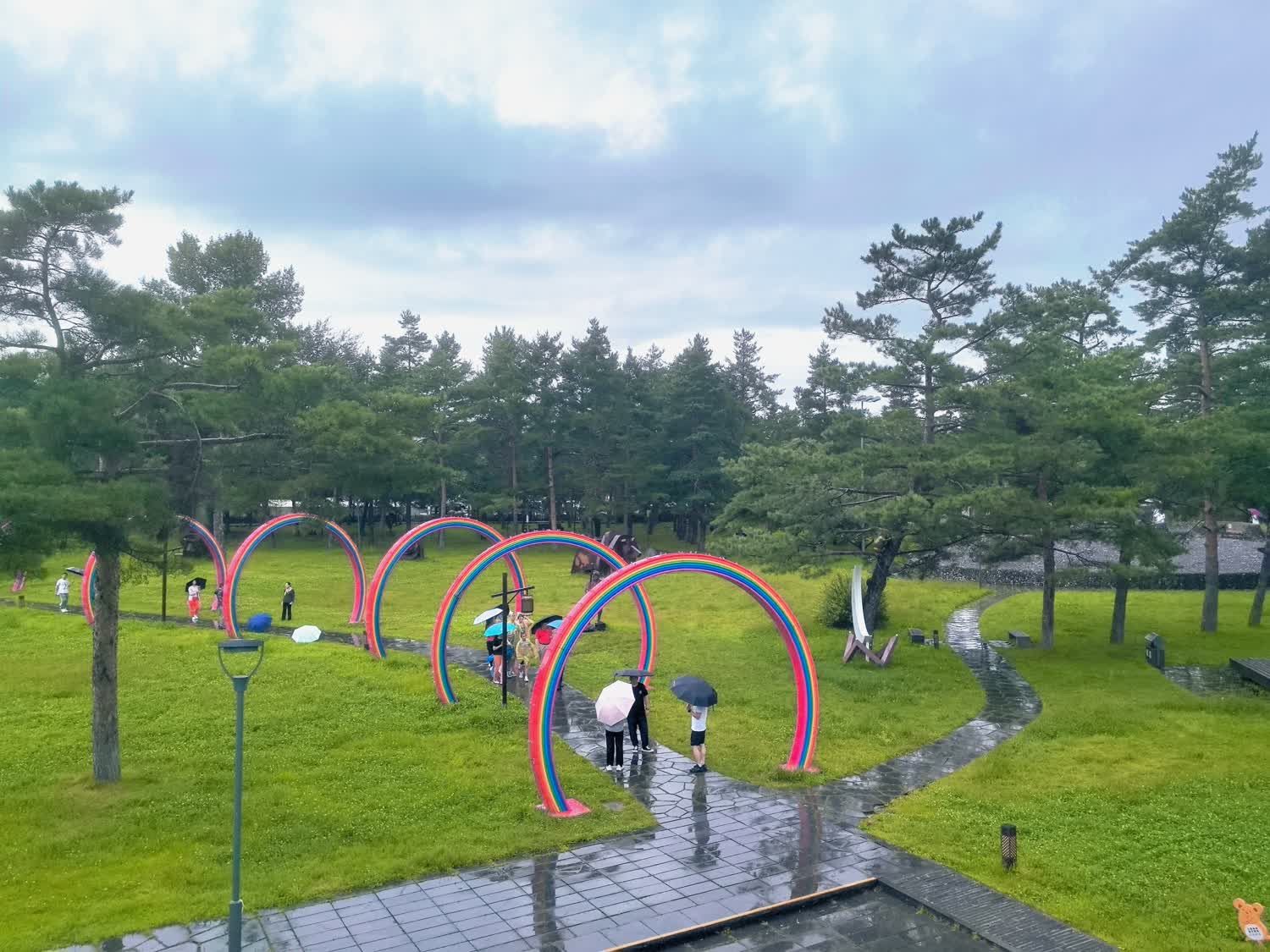 长白山美人松国际雕塑园旅行图片 3