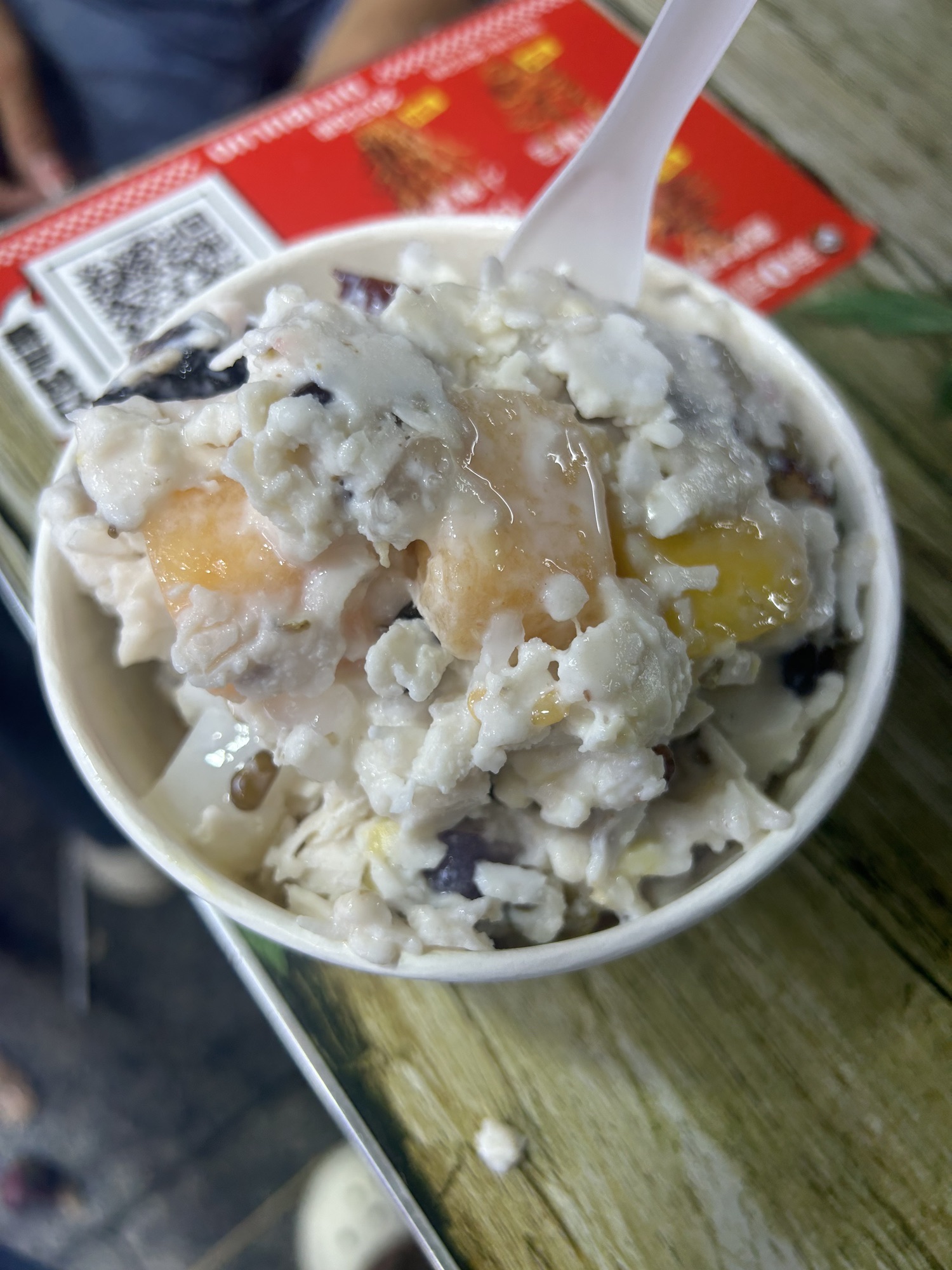 轩远冷饮店椰奶清补凉