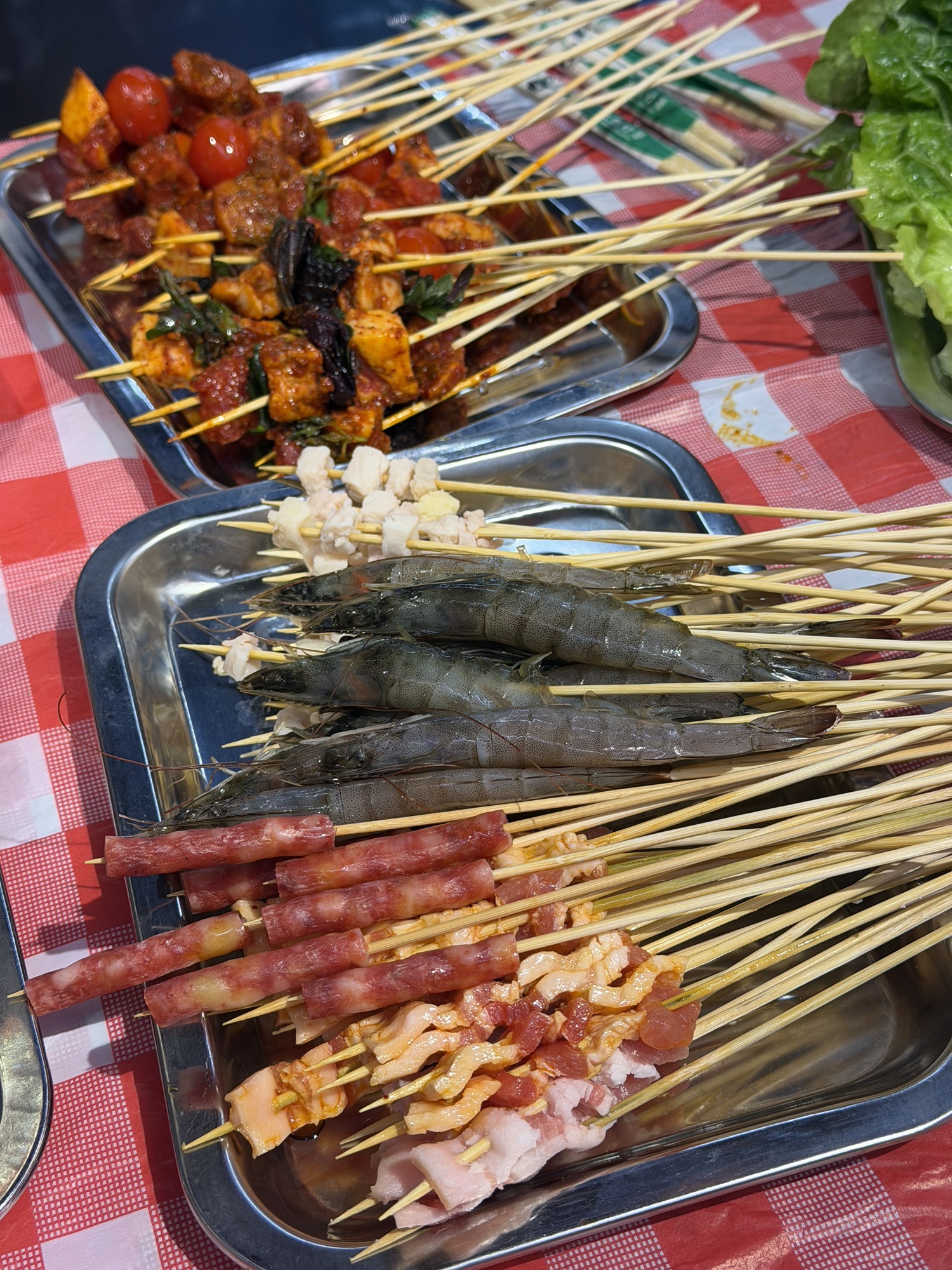 炭炭心地摊自助烧烤