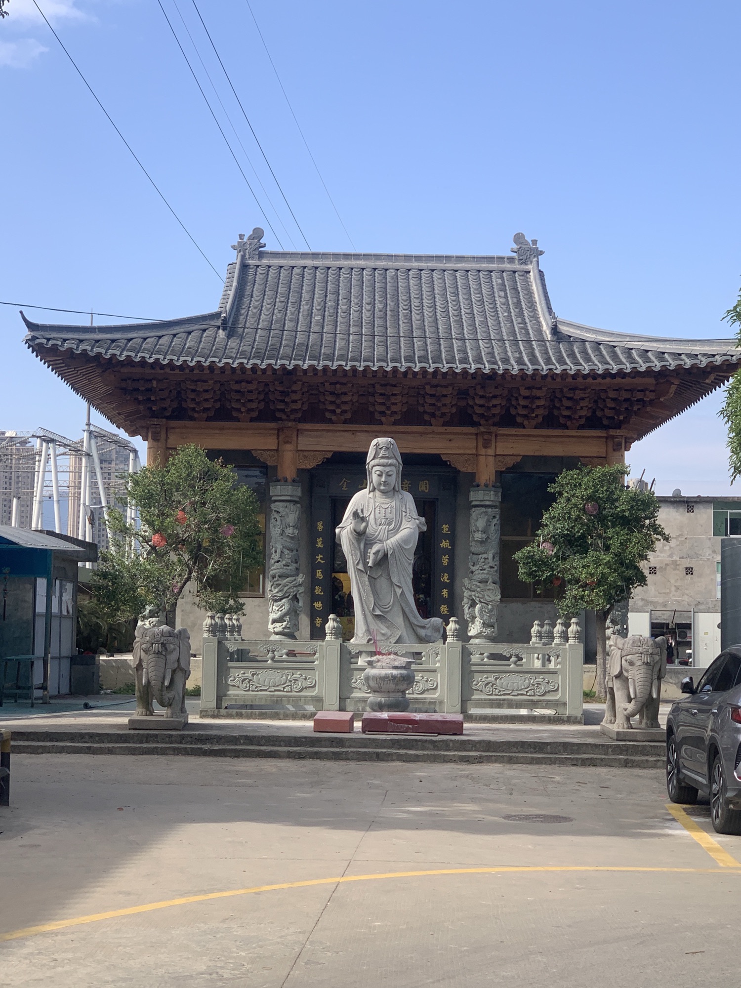 金山观音阁实景照片