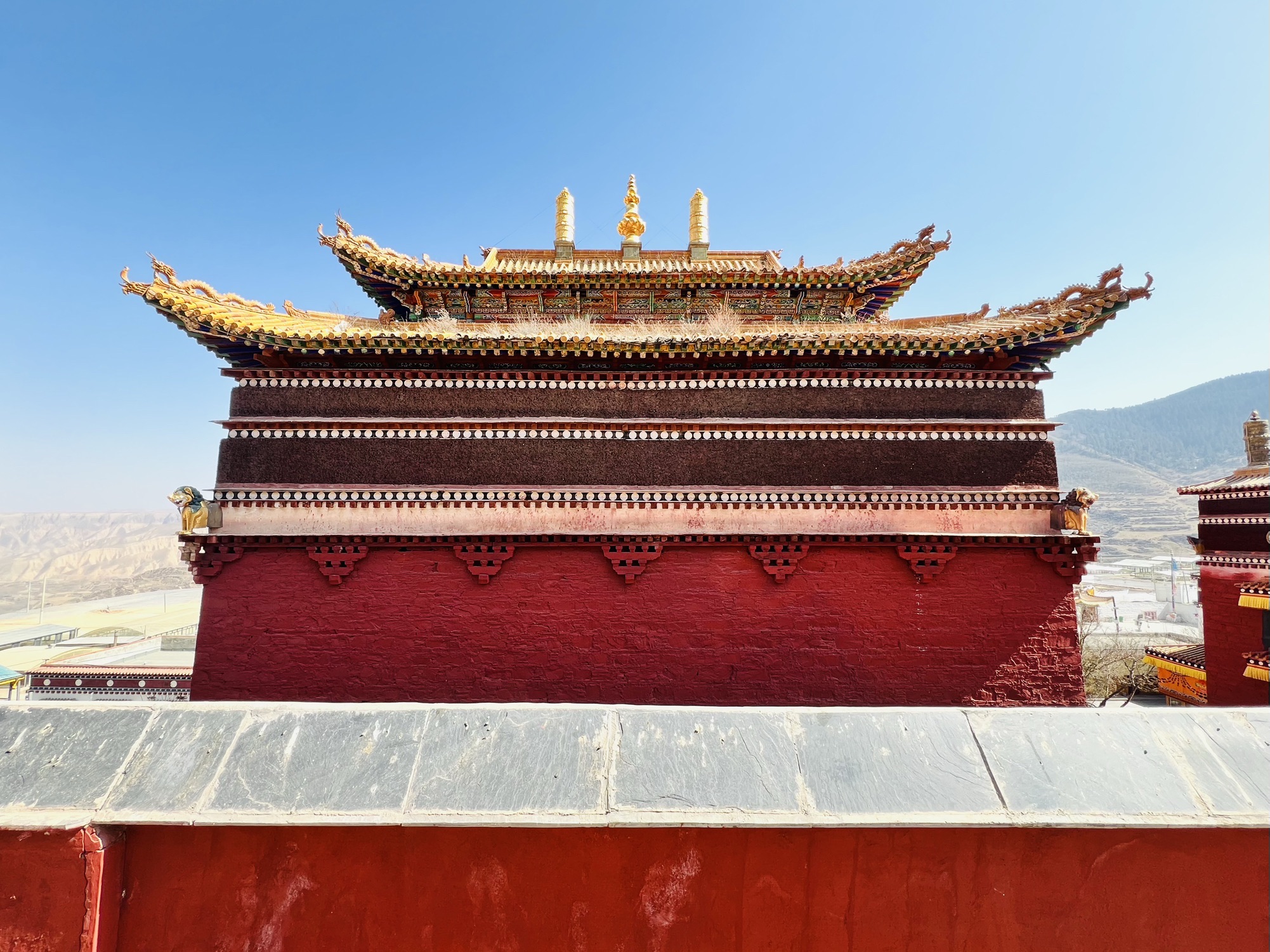 文都大寺实景照片