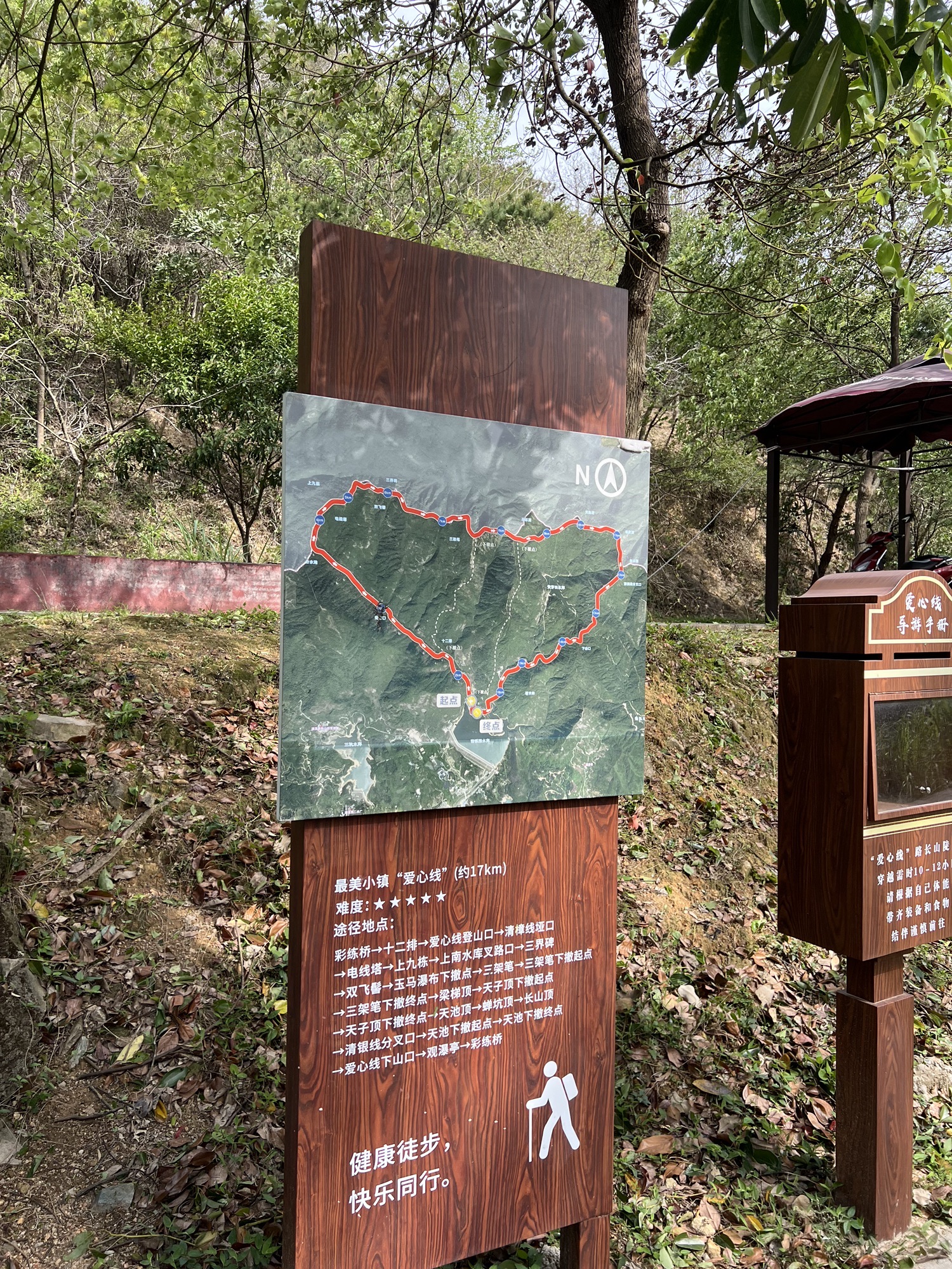 星月户外爱心线集合点