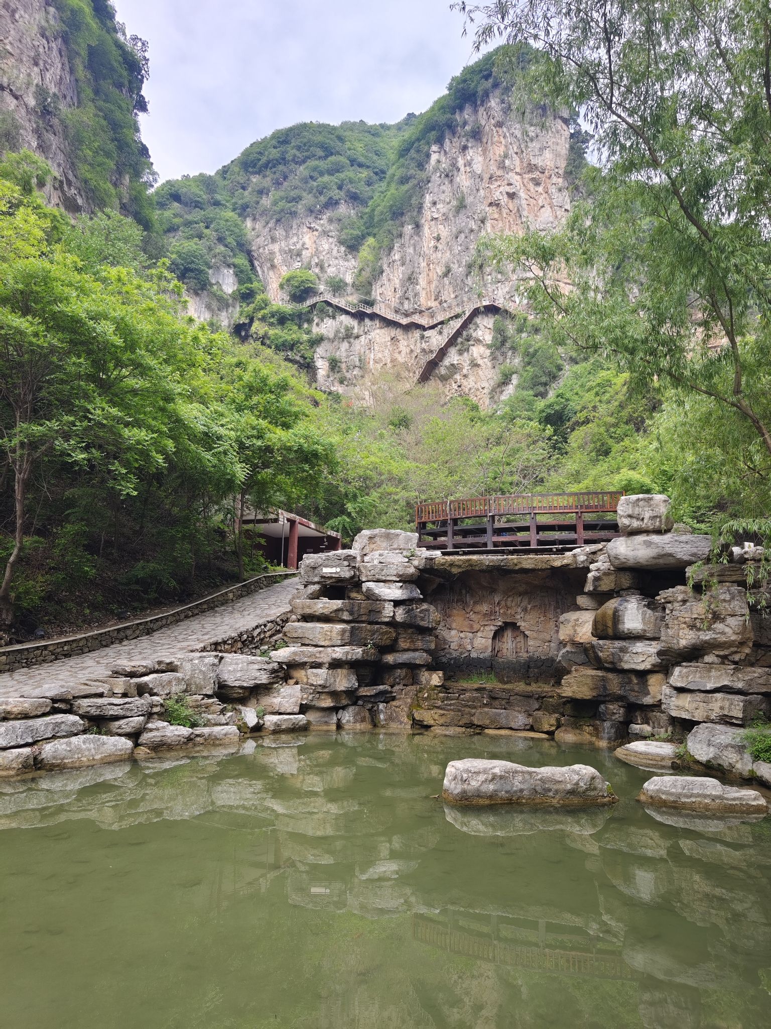 云丘山景区-神泉瀑布