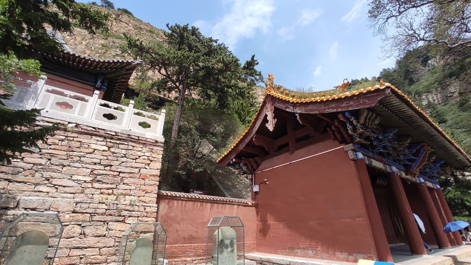 北岳恒山-龙王庙实景照片