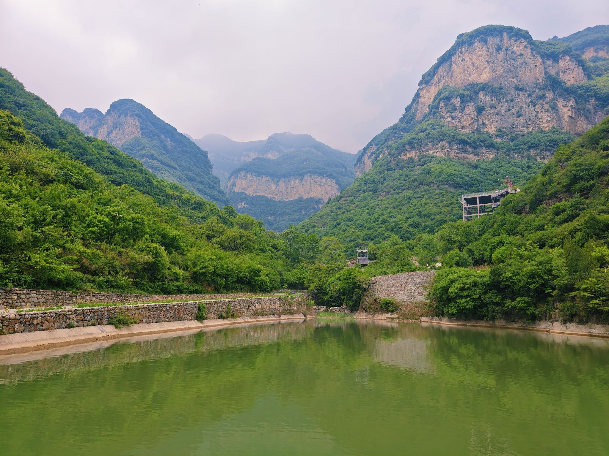 云丘山景区水库