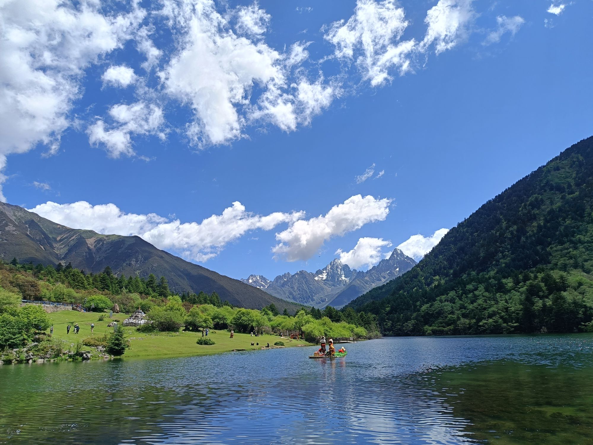 康定情歌(木格措)风景区-七色海