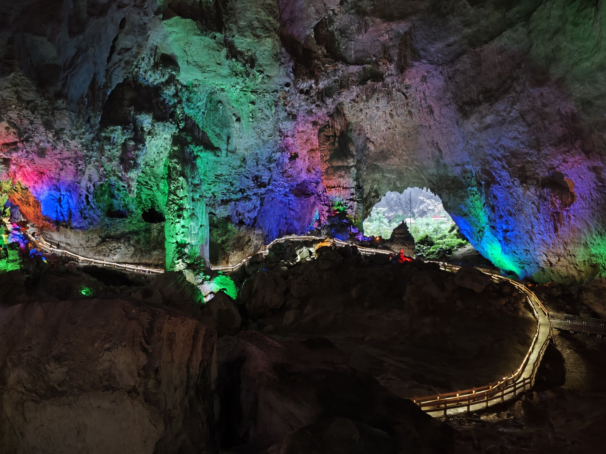 百魔洞景区-凉亭