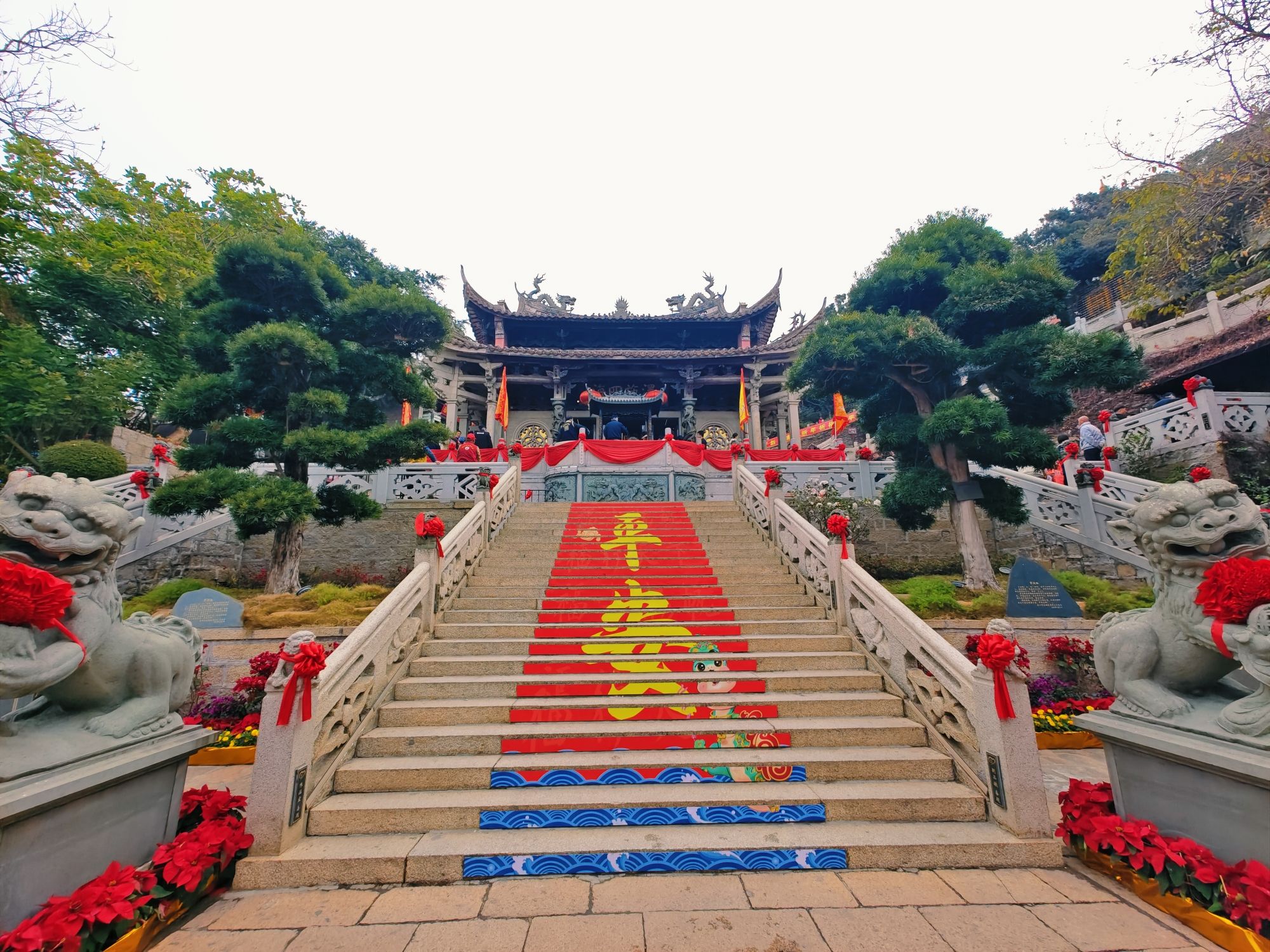 莆田湄洲妈祖祖庙-中军殿实景照片
