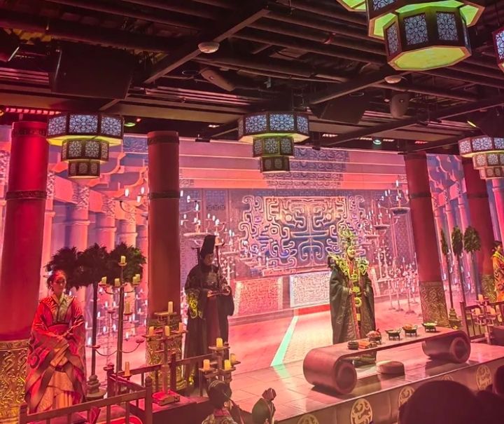 秦时明月梦回咸阳景区-秦文化数字光影演艺空间
